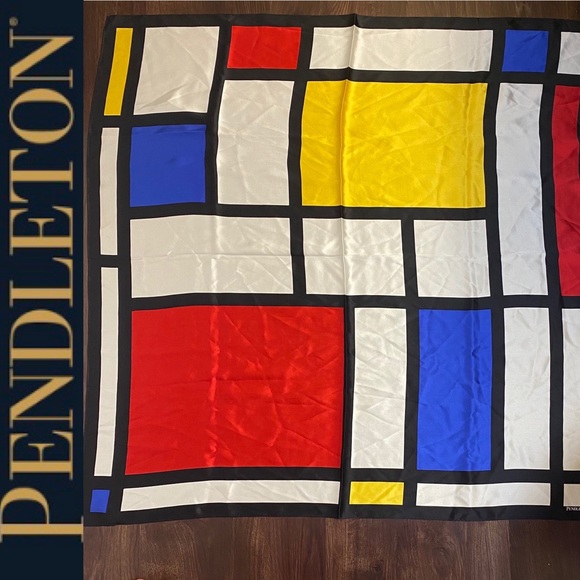 Pendleton Accessories - 100% Silk Scarf Pendleton Brand